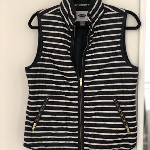 Striped vest
